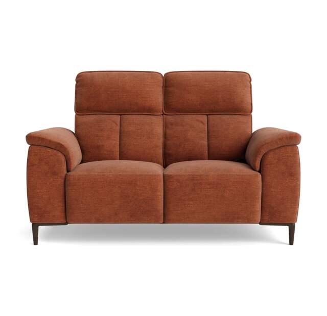 Loma 2 Seater Sofa - 2 Seater Sofa Fabric - FAB-NTS - 17 TERRACOTTA - image 1