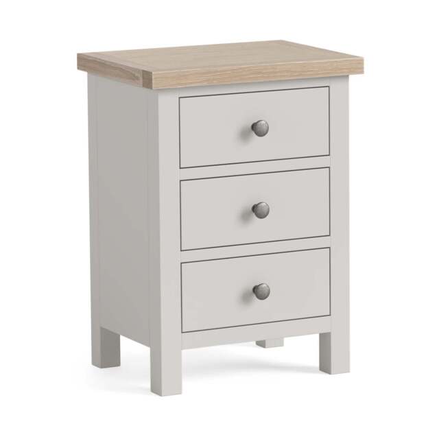 Elmstead Grey Bedside Chest - Bedside Chest Stone Grey - image 1