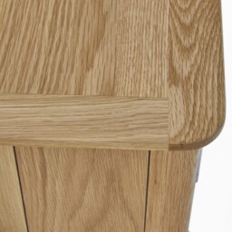 Bexley Corner TV Unit - Corner Media Stand Oak - thumbnail 5