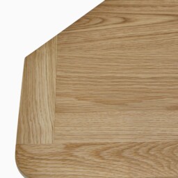Bexley Corner TV Unit - Corner Media Stand Oak - thumbnail 6