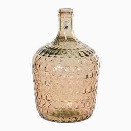 Glass Vase Brown - I Taupe Recycled Glass Vase 30CM