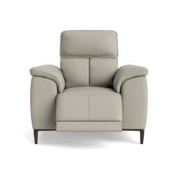 Loma Recliner Armchair - Power Recliner Chair USB Cat 20S - Power Recliner with USB - NWS-516E LIGHT GREY