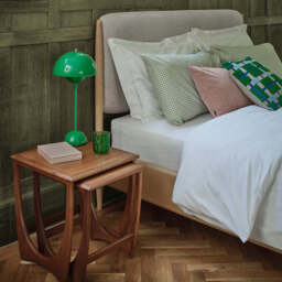 G Plan Winchester Upholstered Bed - 150cm Upholstered Bedstead Light Oak - King - thumbnail 5