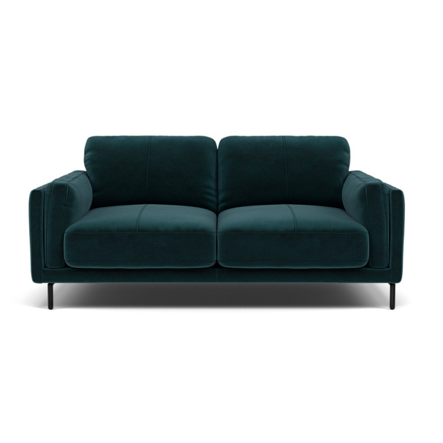 Morris 2 Seater Sofa - 2 Seater Sofa Fabric - FAB-MEG-36 LAKE GREEN - image 1