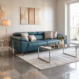 Nicoletti Puccini 3 Seater Sofa - 3 Seater Sofa NA - Fuente FR Anthracite - thumbnail 2