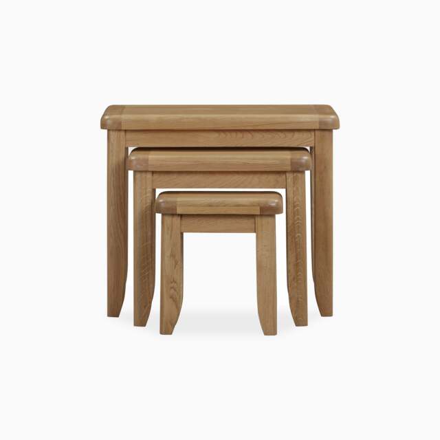 Willowmere Nest of Tables - Nest of Tables Oak - image 1