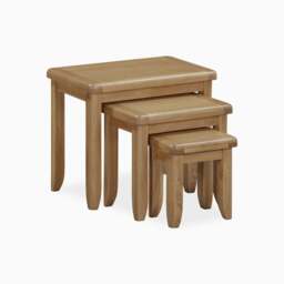 Willowmere Nest of Tables - Nest of Tables Oak - thumbnail 2