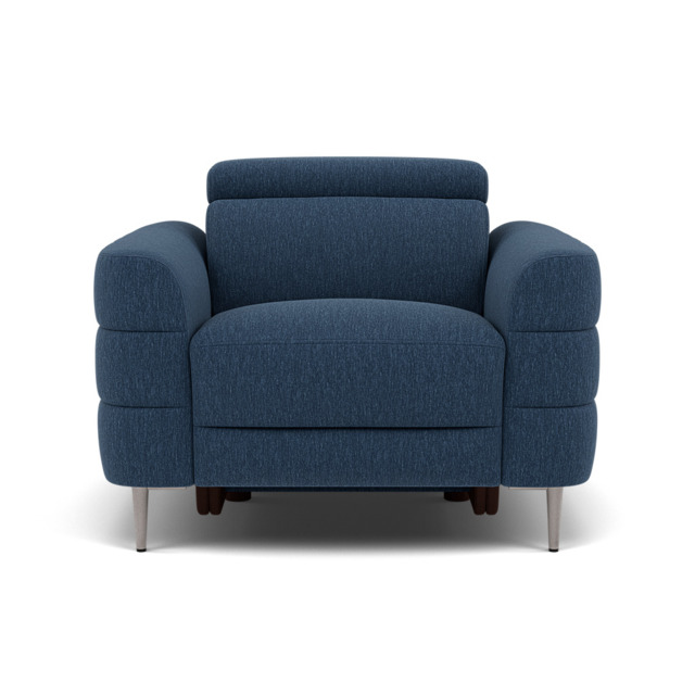 Hoy Armchair - Chair Static W/Manual Headrest Fabric - KB-1290-UK Amigo Navy - image 1