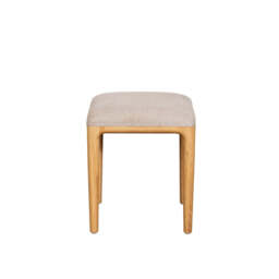G Plan Winchester Upholstered Stool - Upholstered Stool Light Oak - thumbnail 4