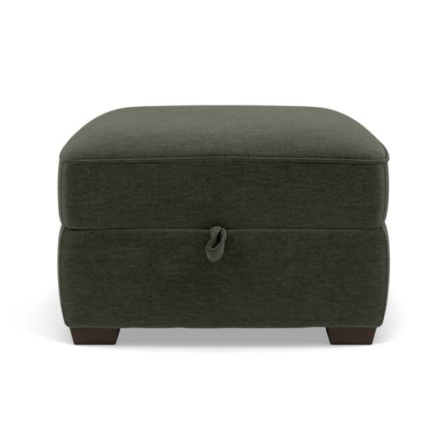 Beck Storage Footstool - Storage Footstool Fabric - FAB-CAN-352 FORREST GREEN - image 1