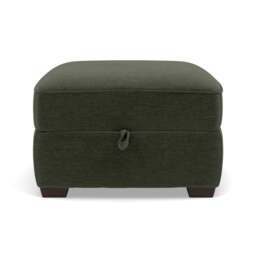 Beck Storage Footstool - Storage Footstool Fabric - FAB-CAN-352 FORREST GREEN - thumbnail 1