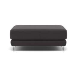 Bolero Footstool - Rectangular Footstool A Fabric - SFA-PEY-08 GRAPHITE - thumbnail 1