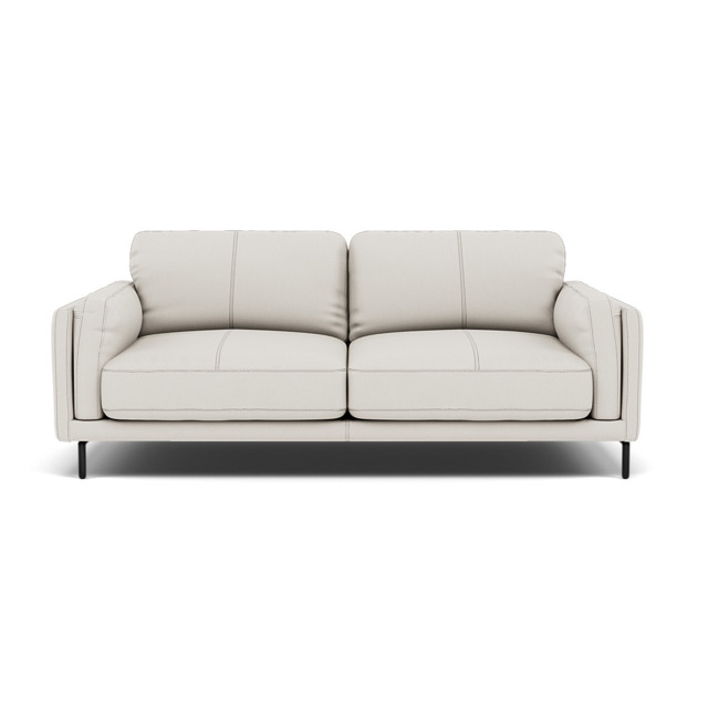 Morris Large 2 Seater Sofa - 2.25 Seater Compact Cat 25 - NC-744D STAR WHITE - image 1