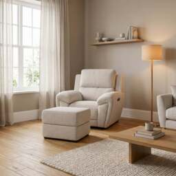 Echo Armchair - Armchair Fabric - FAB-MIL-120 MINK - thumbnail 2