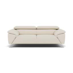 Nicoletti Puccini Small 3 Seater Sofa - 2.5 Seater Sofa NA - Coupe' FR 408 Beige - thumbnail 1