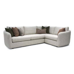 Vogue Williams Carnaby Large Corner Sofa - Large Corner Sofa Right Linen Look - Right Hand Facing - Linen Look Sea Salt - thumbnail 3