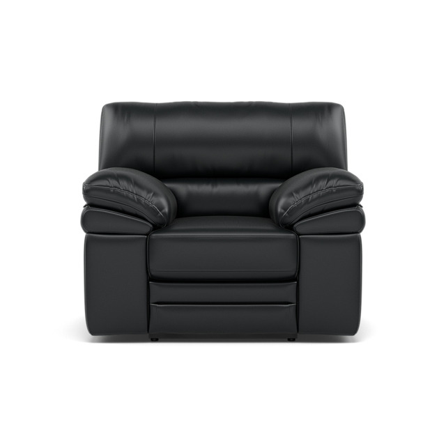 Gino Recliner Armchair - Manual Recliner Armchair Cat 60 - Manual Recliner - Cat-60/25 Montana Charcoal - image 1