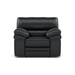 Gino Recliner Armchair - Manual Recliner Armchair Cat 60 - Manual Recliner - Cat-60/25 Montana Charcoal