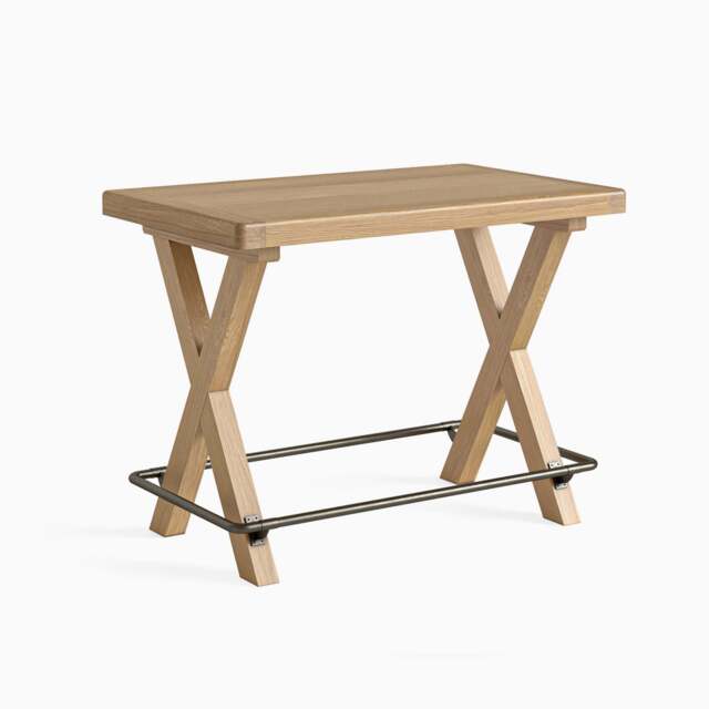 Navarre Bar Table - Bar Table Oak / Oak Veneer - image 1