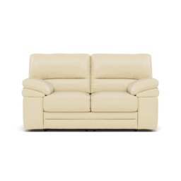 Gino 2 Seater Recliner Sofa - 2 Seater Power Recliner Sofa with USB Cat 60 - Power Recliner with USB - Cat-60/02 Montana Cool Cream - thumbnail 1