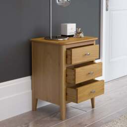 Bexley Bedside - Bedside Chest Oak - thumbnail 2