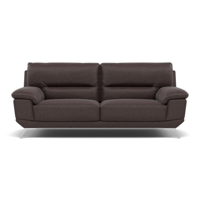 Zuco 3 Seater Sofa - 3 Seater Sofa Fabric - BFA-BLJ-946 SILVER GREY - image 1