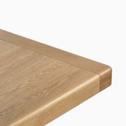 Navarre Cross Leg Extending Dining Table - Cross Leg Ext Dining Table Oak / Oak Veneer - thumbnail 6