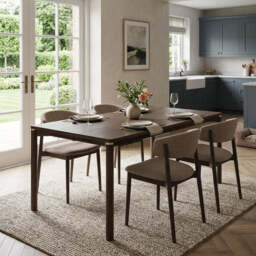Antigua Dining Table, Extension Leaf & 4 Dining Chairs Set - thumbnail 2