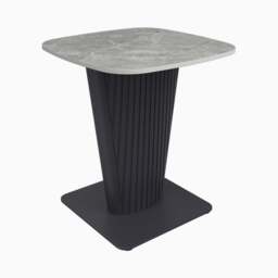 Celestia Side Table Light Grey - Side Table Light Grey Ceramic - thumbnail 3