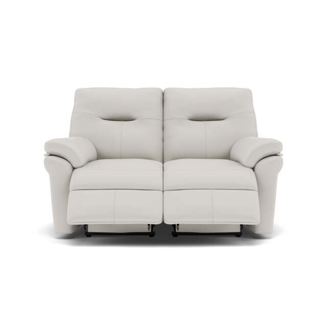 G Plan Seattle 2 Seater Recliner Sofa - 2 Seater Power Double Recliner with USB Grade L - Power Recliner with USB - L840 Cambridge Chalk - image 1