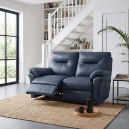 G Plan Seattle 2 Seater Recliner Sofa - 2 Seater Power Double Recliner with USB Grade L - Power Recliner with USB - L840 Cambridge Chalk - thumbnail 2