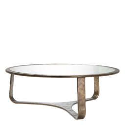 Eichholtz Coffee Table Bronze Finish  Clear Glass Top - Coffee Table Bronze Finish  Clear Glass Top - thumbnail 4