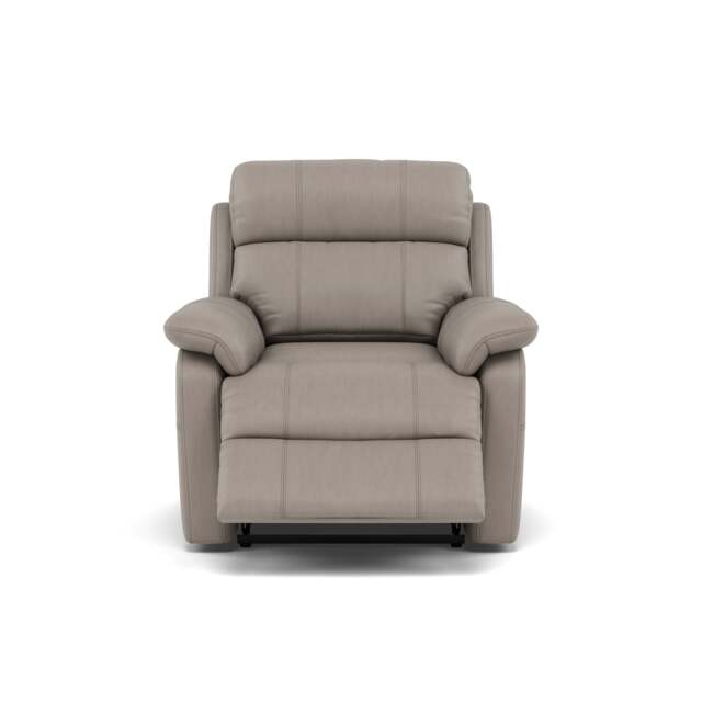 Fara Recliner Armchair - Power Recliner Armchair Cat 25S - Power Recliner with USB - NCS-722A TAUPE - image 1