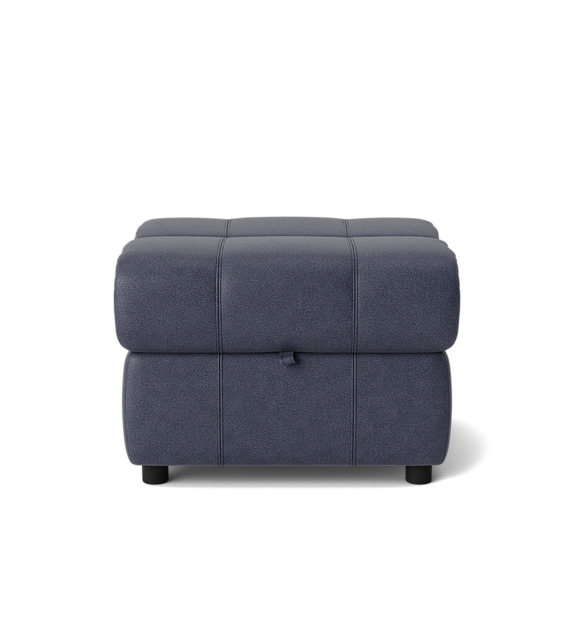 Galaxy Storage Footstool - Storage Foostool Fabric - BFA-BLJ-08  PACIFIC BLUE - image 1