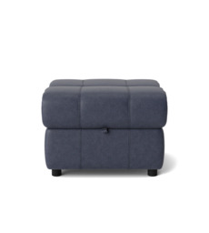 Galaxy Storage Footstool - Storage Foostool Fabric - BFA-BLJ-08  PACIFIC BLUE