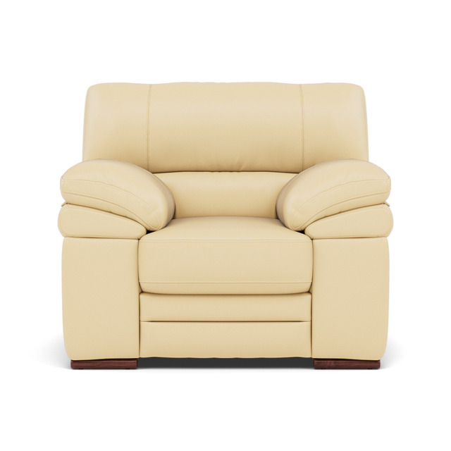 Gino Armchair - Armchair Cat 60 - Cat-60/04 Montana Vanilla Cream / Wooden Feet - image 1
