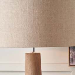 Esha Floor Lamp Rouen White Boucle Shade - Esha Floor Lamp Rouen 50CM White Boucle Shade - thumbnail 3