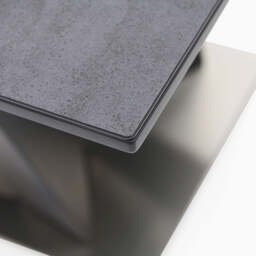 Palermo Side Table - Lamp Table Slate Grey Ceramic / Dark Grey - thumbnail 5