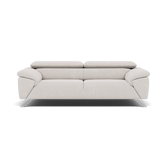 Nicoletti Puccini Small 3 Seater Sofa - 2.5 Seater Sofa ND - Flambe 4310-05 Ghiaccio - image 1