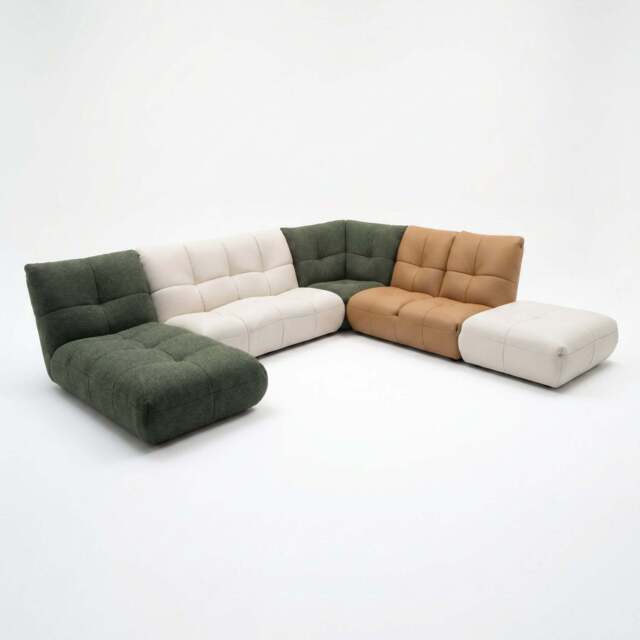 Comet Corner Sofa - Combination 1 - Corner Sofa Group Cat 20S + Fabric - image 1