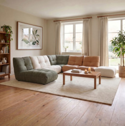 Comet Corner Sofa - Combination 1 - Corner Sofa Group Cat 20S + Fabric - thumbnail 2