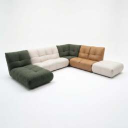 Comet Corner Sofa - Combination 1 - Corner Sofa Group Cat 20S + Fabric - thumbnail 1