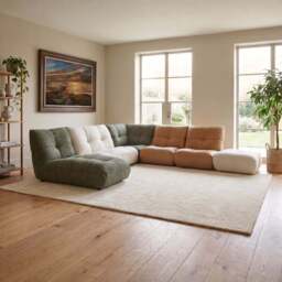 Comet Corner Sofa - Combination 1 - Corner Sofa Group Cat 20S + Fabric - thumbnail 2