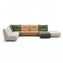 Comet Corner Sofa - Combination 1 - Corner Sofa Group Cat 20S + Fabric - thumbnail 1