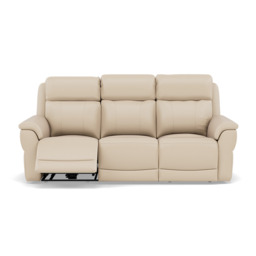 Juno 3 Seater Recliner Sofa - 3 Seater Power Recliner Sofa with USB Cat 60 - Power Recliner with USB - Cat-60/05 Montana Bone China