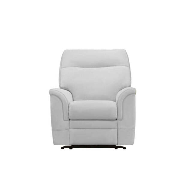 Parker Knoll Hudson Recliner Armchair - Power Recliner Plus with Headrest and Lumbar M Grade Leather - Power with Power Headrest, Lumbar & USB - Madri Moss - image 1