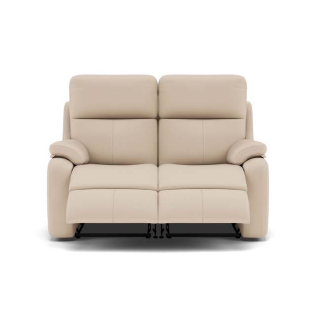 G Plan Kingsbury 2 Seater Recliner Sofa - 2 Seater Power Double Recliner Headrest + Lumbar with USB Grade L - Power with Power Headrest, Lumbar & USB - L843 Cambridge Stone - image 1