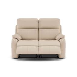 G Plan Kingsbury 2 Seater Recliner Sofa - 2 Seater Power Double Recliner Headrest + Lumbar with USB Grade L - Power with Power Headrest, Lumbar & USB - L843 Cambridge Stone
