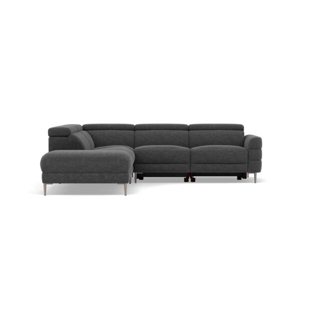 Hoy Corner Sofa - Combination 2 - Right Hand Facing Sofa Corner Group Fabric - Right Hand Facing - KB-1281-UK Darwin Charcoal - image 1