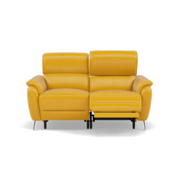 Sol 2 Seater Recliner Sofa - 2 Seater Power Recliner Sofa with Head Tilt Cat 60 - Cat-60/10 Montana Sunburst